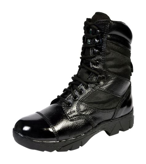 Buy Mikaasa Men's High Ankle Lock Combat Boots - Black, 5 UK at Amazon.in