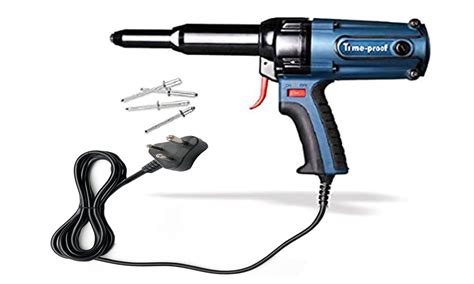 Blazon Tools Timeproof Pistol Heavy Duty Fast Hitting Electric Rivet ...