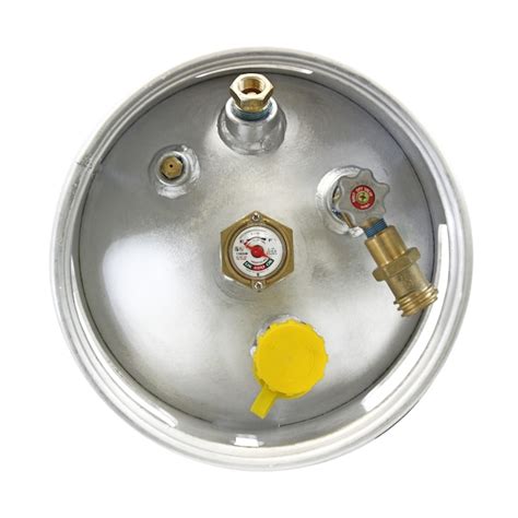 Flame King 33.5LB Empty Aluminum Forklift LP Tank w/-Gauge Aluminum ...