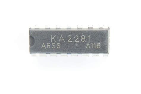 VOLTECH ELECTRONICS GENERIC OPERATIONAL AMPLIFIER KA2281 DIP (1 PCS/LOT ...