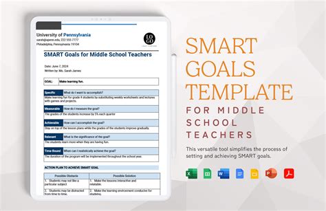 Image result for Goals Template