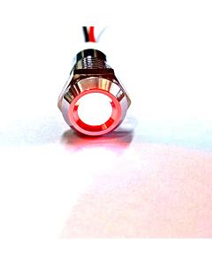 Probots ProMax 8mm Indicator Panel Mount LED Signal 3-6V Red Buy Online ...