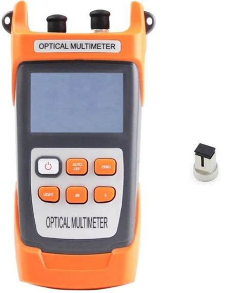 Techtest Optical Power Meter with Laser Visual Fault Locator Vfl 1mw ...