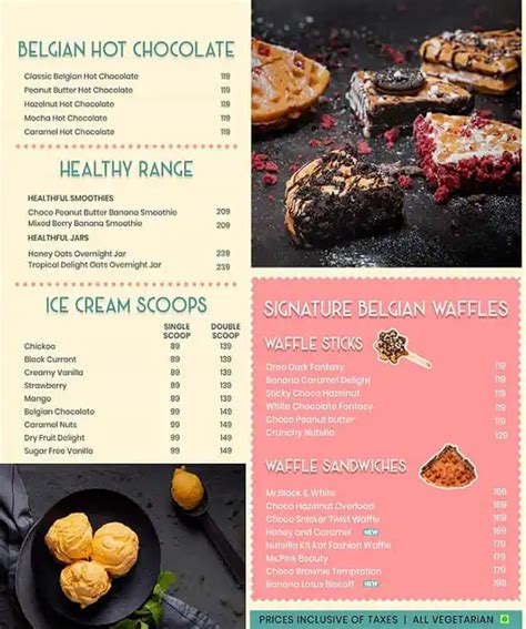 Menu at Frozen Bottle - Milkshakes, Desserts And Ice Cream, Thane