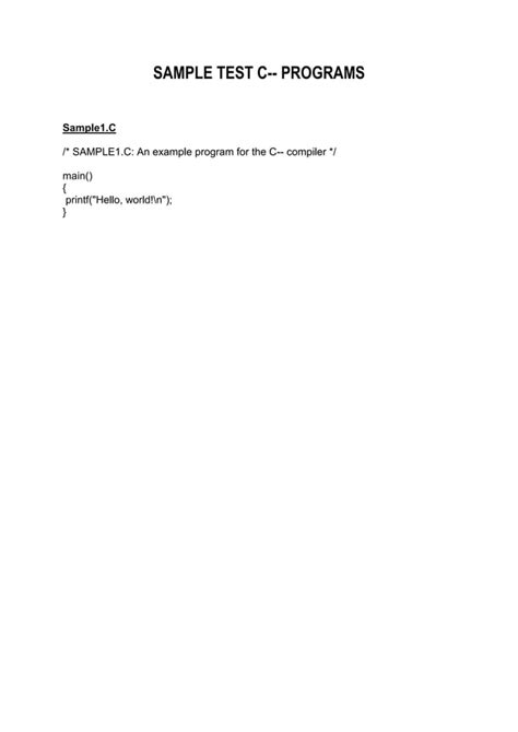Image result for Sample Program in C
