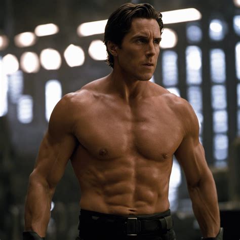 Christian Bale body transformation series: Batman Begins - AI Generated ...