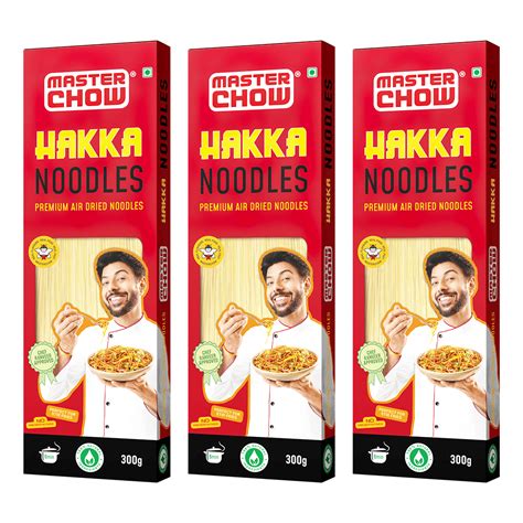 Hakka Noodles : Chowmein Style (Pack of 3) – MASTERCHOW