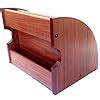 ITOS365 Big Pen Stand Office Stationery Wooden Mobile Holder for Office ...