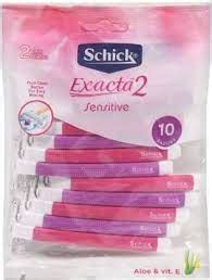 Schick EXACTA 2 FOR SENSITIVE (Pack of 10) | Buy Online | Saffronskins ...