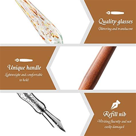 Hethrone Feather Pen - Quill Pen Ink Set Calligraphy Pen Set- Buy ...