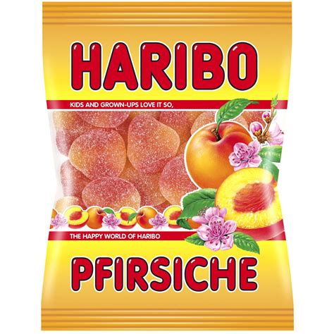 -in USA- HARIBO Peach gummy candy- 200g | Pfirsich, Gummi candy, Früchte