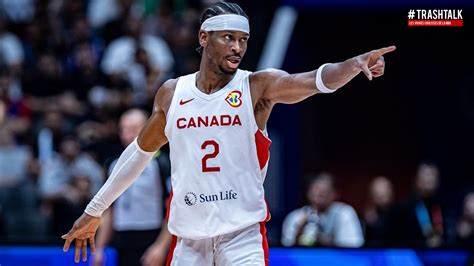 Shai Gilgeous-Alexander Dominates in World Cup Debut: Canada's ...