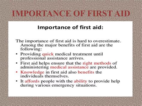 First Aid Introduction 的图像结果