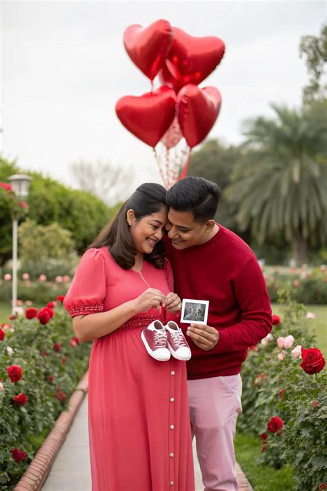 18+ Sweet Valentine's Day Pregnancy Announcements