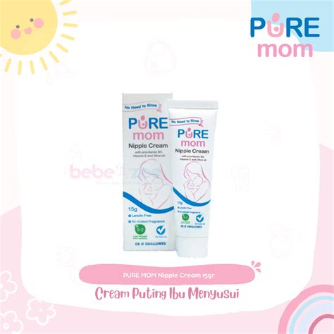Pure Mom Nipple Cream/Nursing Nipple Cream Dry Wounds Blisters | Shopee ...