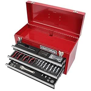 Buy CRAFTSMAN 178 TOOL SET WITH CRAFTSMAN 3 DRAWER TOOL BOX Online at ...
