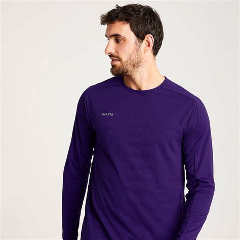 Adult Football Long-Sleeved Jersey Shirt Viralto Club - Purple