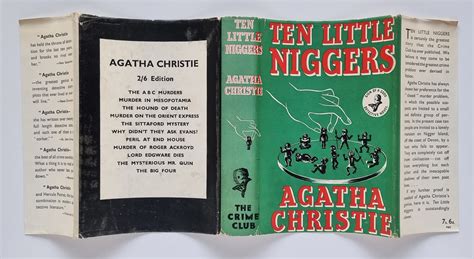 Ten Little Ni---rs ( And Then there Were None- USA ) by Agatha Christie ...