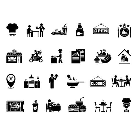 Images de Pictogramme restaurant – Téléchargement gratuit sur Freepik