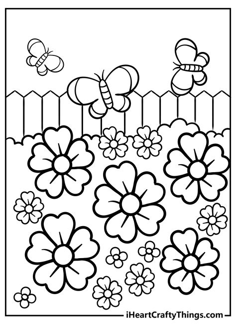 Garden Coloring Pages | Free Printable Coloring Pages for Kids