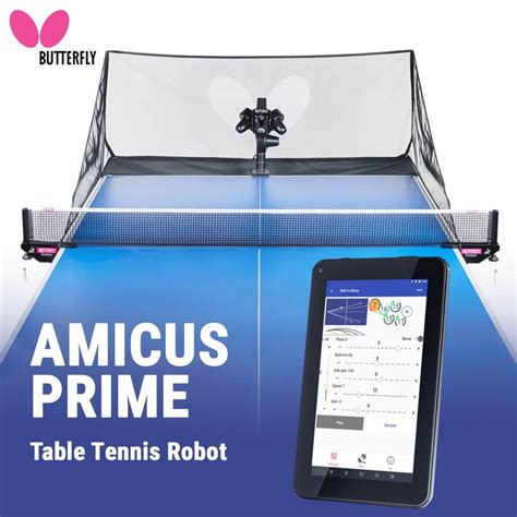 Butterfly Amicus Prime Table Tennis Robot – Sportswing.in