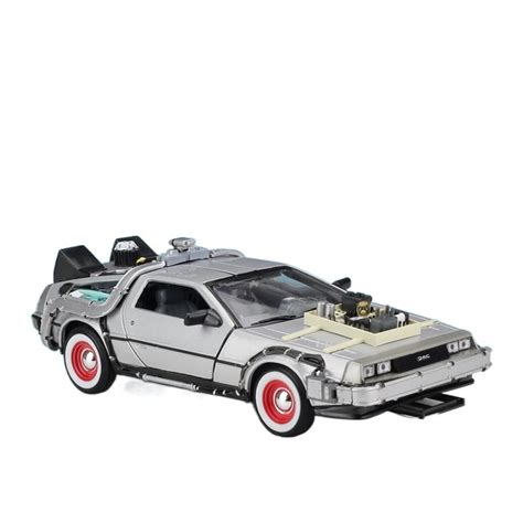 Buy MAQINA Scale Model Vehicles 1:24 for DMC-12 Delorean Time Machine ...