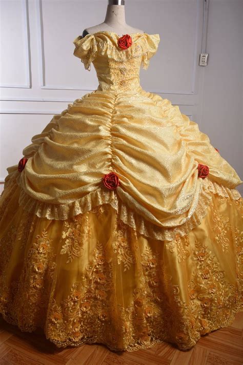 Belle costume beauty and the beast disney princess costume etsy – Artofit