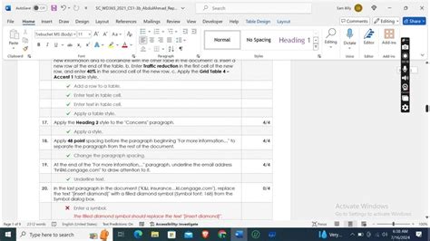 Image result for Word Module 7 Sam End of Module Project 1 PDF