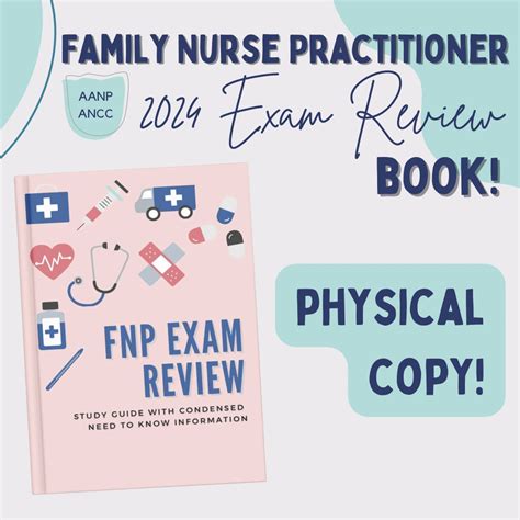 FNP Board Exam Review Physical Paperback Textbook, Study Guide, Booklet ...