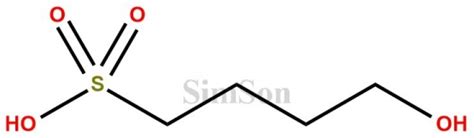 4-Hydroxy-1-butane Sulfonic acid | CAS No- 26978-64-3 | Simson Pharma ...