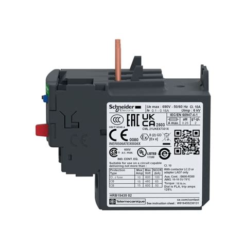 LRD06 Schneider Electric | Schneider Electric, LRD Overload Relay 1 NO ...
