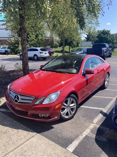 First Mercedes! E350 coupé with only 40k miles! : mercedes_benz
