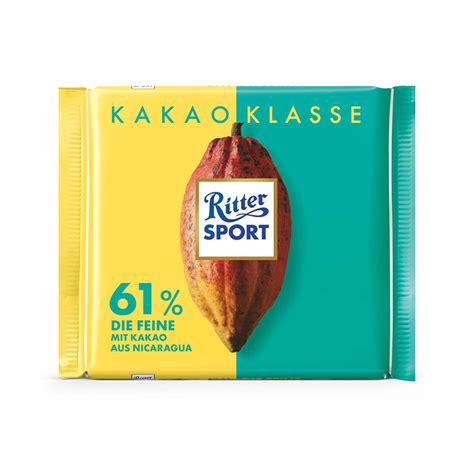 Ritter Sport 61% Cocoa Bar - 100g – Bulk Candy Store