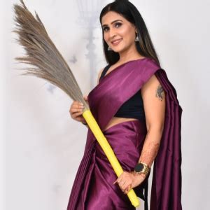 RATAN Broom R-22 Phool Jhadu Natural Garo Hill Grass with 49.5cm Heavy ...