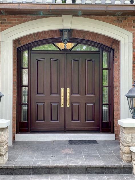 house entrance double door design