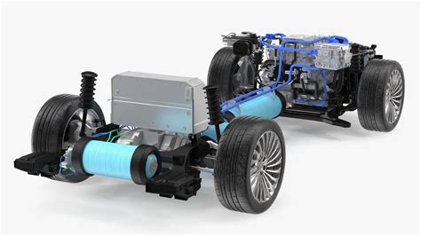 3D model Hydrogen Fuel Cell System | 3D Molier International
