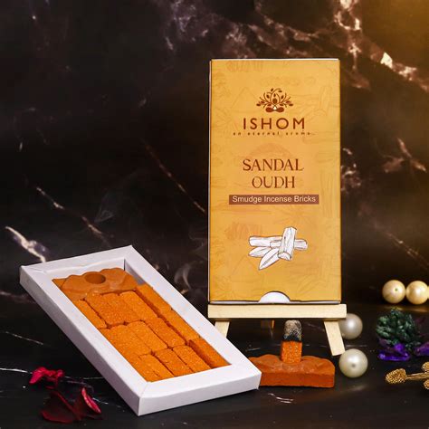Incense Smudge Brick - Sandal Oudh | Spiritual Senses