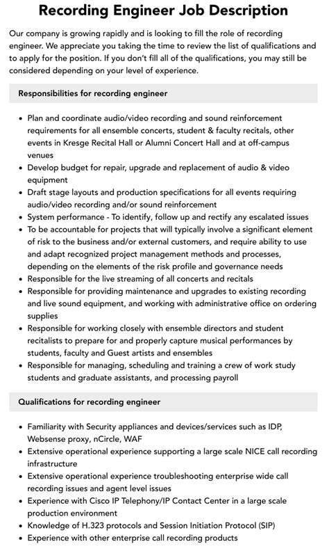 Image result for Recording Engineering Careers