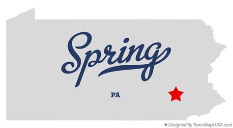 Image result for Spring Run PA Map