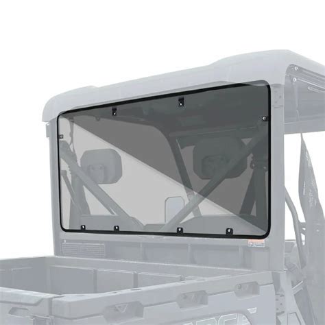 CFMOTO UForce 600 Lightly-Tinted Rear Windshield -StarknightMT