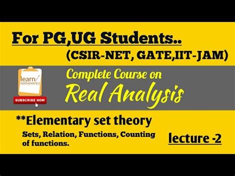Set Theory Video Lessons 的图像结果