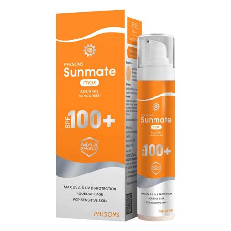 Sunmate Max Spf 100+ Aqua Gel Sunscreen | Uses, Side Effects, Price ...