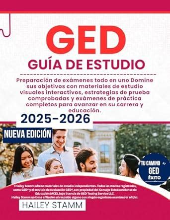 Guía de estudio de GED 2025-2026 (Spanish Edition) eBook : Stamm ...