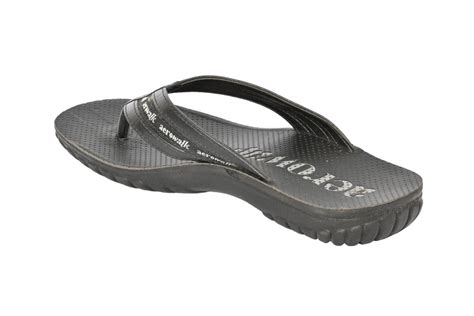 Aerowalk Men Slipper #58M3 - BLACK – The Condor Trendz Store