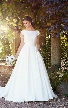 Modest Wedding Gowns by Modest Wedding Dress With Sleeves Essense Of Australia Modest Wedding Gowns