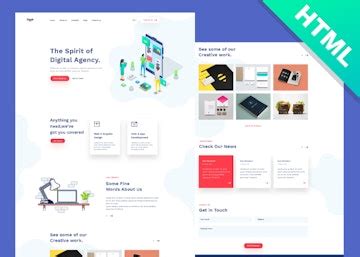 Leon - Free Html Agency Website Template - graphberry.com