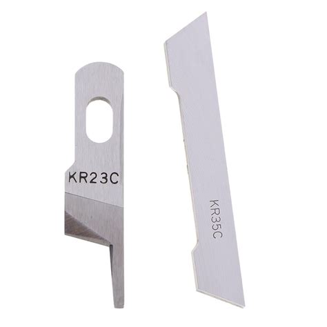 Buy 2 Pieces Sewing Machine Parts Lower Upper Cutter KR25C KR23C for ...