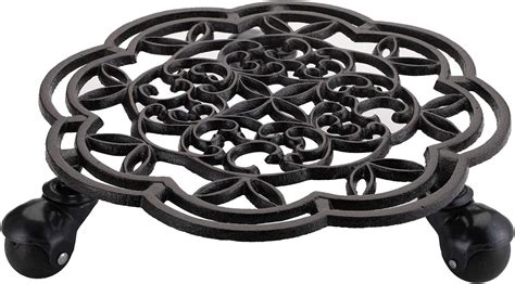 Buy Fasmov Cast Iron Plant Caddy Plant Stand Plant Pallet Caddy Plant ...