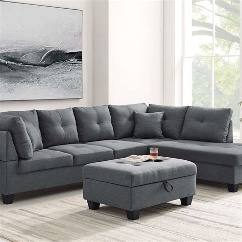 Unlocking the Potential of Your Living Space with Dark Gray Sectional Sofas