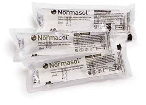 Buy Normasol Saline Solution Sachets 25ml (x10) Y Online at desertcartINDIA